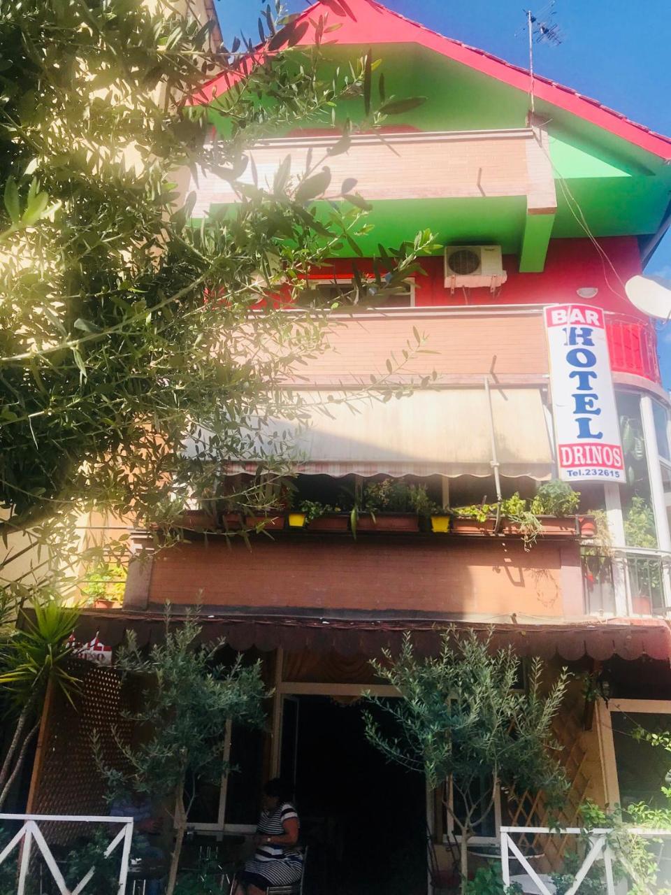 טיראנה Hotel Drinos מראה חיצוני תמונה